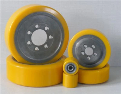 3.5 Inch Yellow Polyurethane Wheel