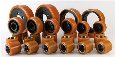 60mm হলুদ পলিউরেথেন কাস্টার হুইল